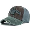 Hot Sale Vintage Cotton Baseball Cap Distressed 1978 Embroidery Dad Hat Color Blocked Cap For Men Woman Streetwear Outdoor Caps