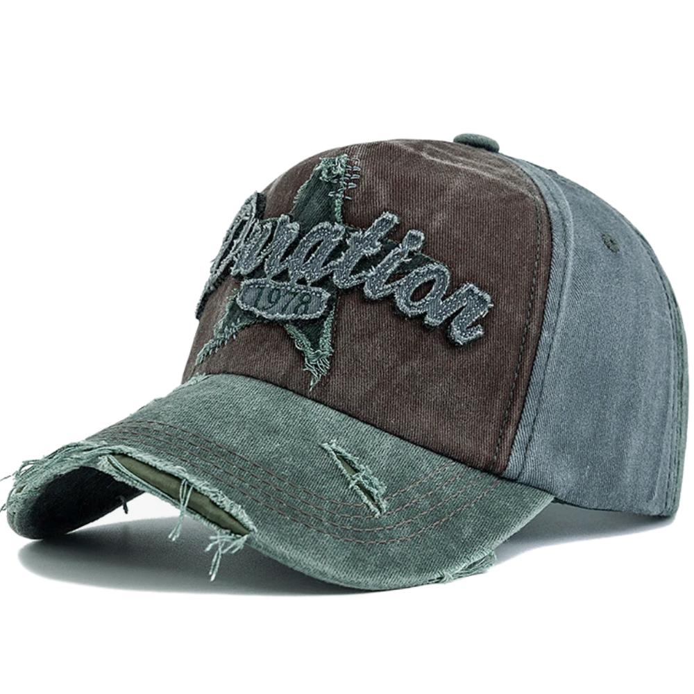 

Hot Sale Vintage Cotton Baseball Cap Distressed 1978 Embroidery Dad Hat Color Blocked Cap For Men Woman Streetwear Outdoor Caps 56cm-60cm