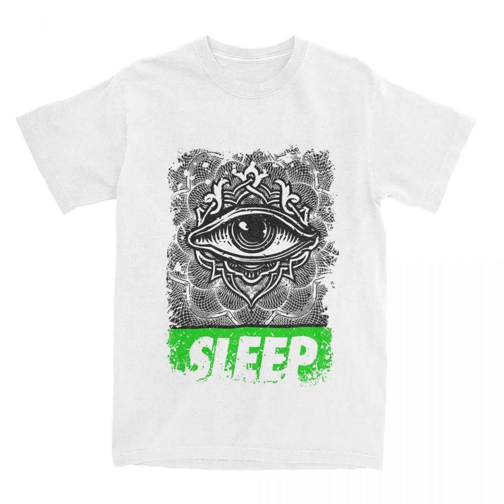 Men Women Sleep Band Shirt Apparel Stoner Doom Metal  Tops T-shirt Vintage Tees New Arrival