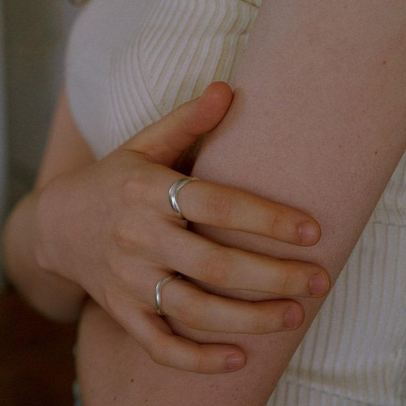 STUDIO LEIGH DUET RING SET