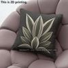 Tropical Leaf Print Throw Pillow Covers Pattern Cushion Cover Suitable for Sofa Bedroom Car Pillow Cover