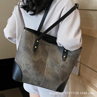 Fashion Large-capacity Tote Bag Women's 2025 New Trendy Autumn and Winter Versatile Casual Shoulder Bag Commuter High-end Bag
