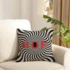 Trend HHUF Tide Cushion Cover Reversible Plush Pillow Cover Soft Fluffy  Home Decor for Sofa Bedroom