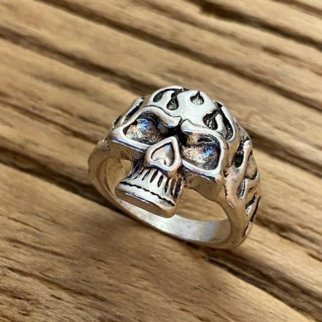 Finger Ring Girls Snake Smile Stylish Fashionable Men Jewelry Women Classic Vintage Ancient Tone Color Punk Hip Hop Adjustable Boho FrogFashion