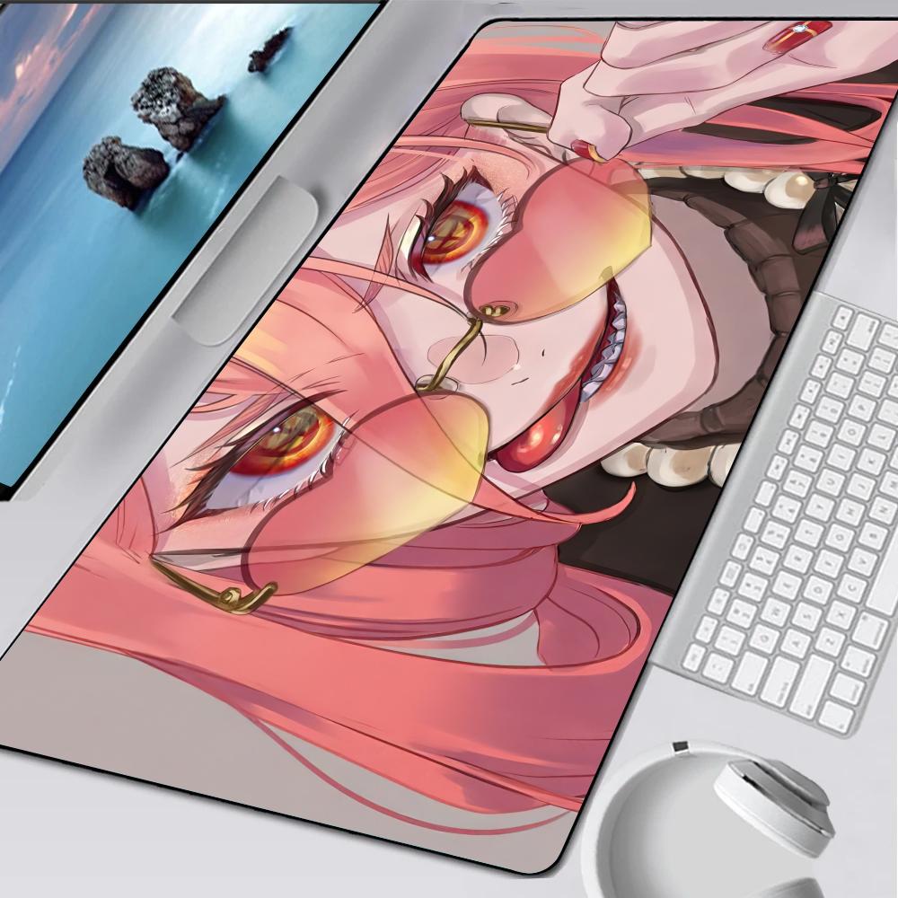 

C-Chainsaw M-Man Anime Mouse Pad Rubber Mat Laptop Xxl Mousepad Notebook Gamer Computer Table Gaming Accessories 600x300x2mm