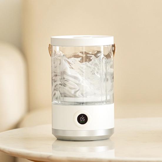 Portable Mini Washing Machine Laundry Cup Compact Travel Washer for Underwear Socks Baby Clothes Rechargeable Type-C Charging Small Washer