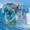 Modisches Herren-T-Shirt Sommer Tauchdruck 3D Kurzarm Oberteil Individuell Anpassbar Lässig Rundhals Übergröße Bequemes Oberteil