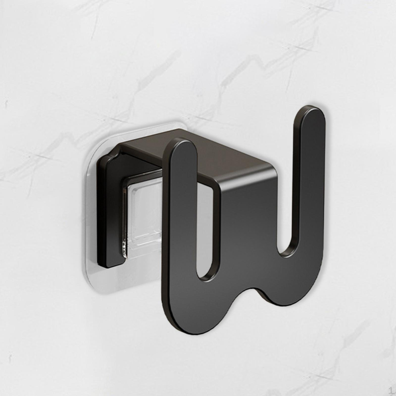 

3 шт., многофункциональные полки для тапочек, настенная полка для обуви, декоративный держатель для обуви для унитаза чёрный