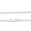 Sears Venetian Chain Silver SV 50cm Necklace, 925, 2.7mm Wide, Long, SV300-50