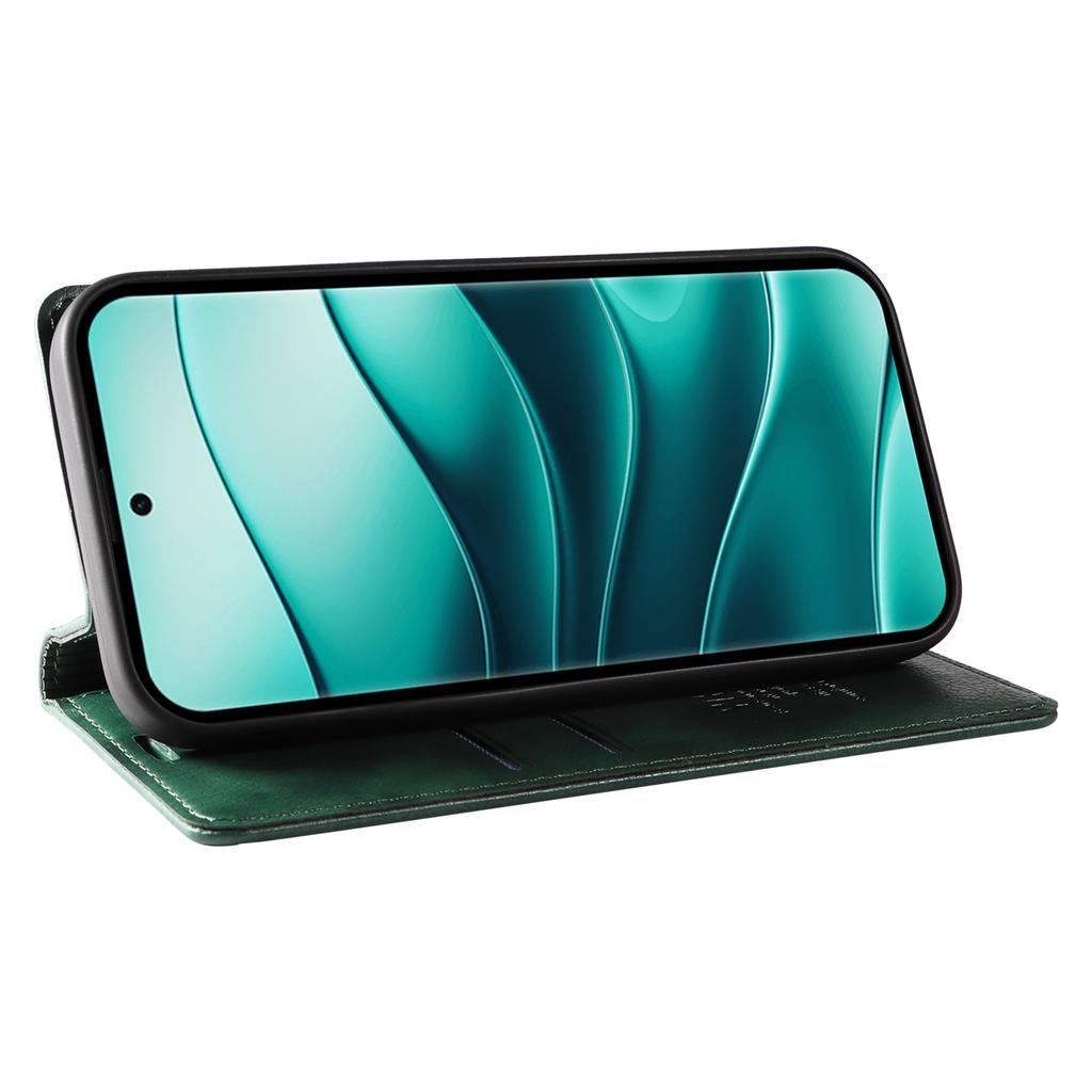 YIKATU YK-006 For Xiaomi Redmi Note 14 Pro+ 5G/Note 14 Pro 5G/Poco X7 5G Wallet Case Litchi Grain Leather Phone Cover