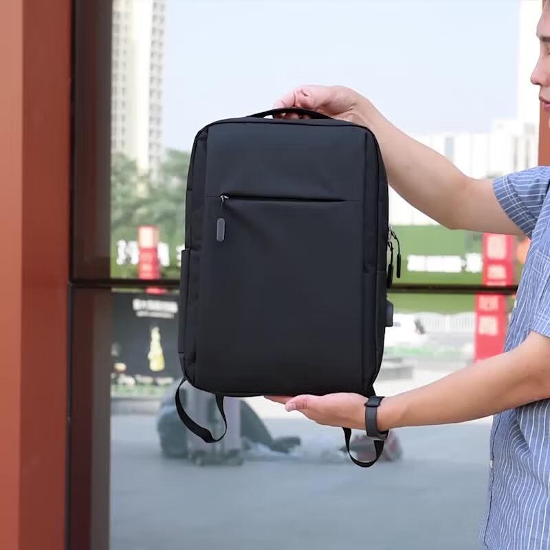 Li Shen Men's Business Travel Laptop Backpack