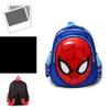 Lebendiger 3D-Spiderman-Rucksack für Jungen mit verstellbaren, gepolsterten Trägern für bequemen Gebrauch