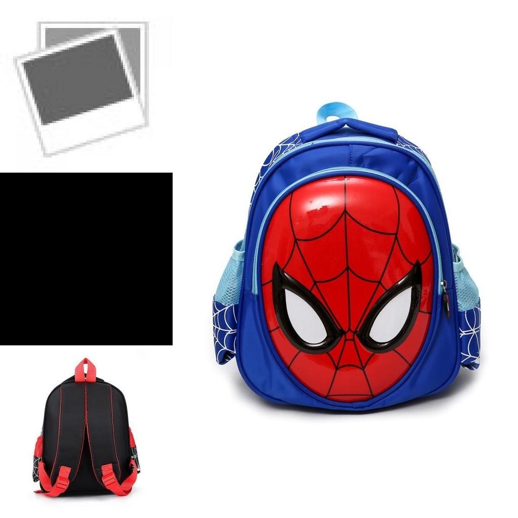 Lebendiger 3D-Spiderman-Rucksack für Jungen mit verstellbaren, gepolsterten Trägern für bequemen Gebrauch