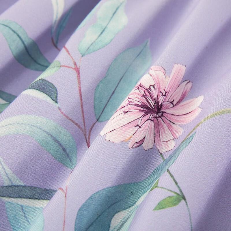 Dohia Mocha Velvet Brushed Bedding Set