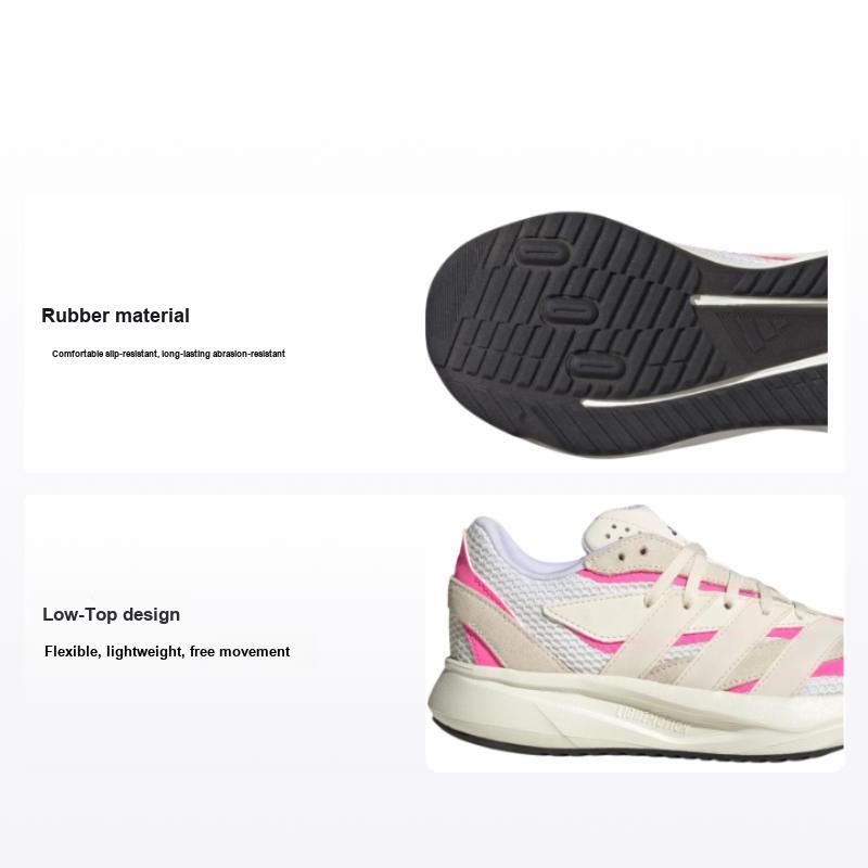 Adidas Lightblaze J Off White Lucid Pink Детские кроссовки Cream Wonder-White JQ4760 35½