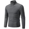 Men'S Knitwear Men'S Autumn And Winter New European And American High Neck Fried Dough Twists Sweater Underlay Sweater Warm