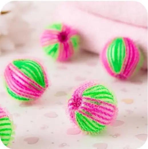 4 Pcs Magic Clothes Hair Removal Laundry Ball Clothes Personal Care Hair Ball Washing Machine Ball Cleaning Ball Home Supplies