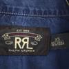 RRL Ralph Lauren Long sleeve Western shirt XS Navy system RALPH LAUREN Men's Used