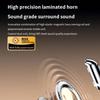 Cuffie Q16Pro V5.4 Bluetooth Auricolari Wireless Sportivi Cancellazione del Rumore Impermeabili Ganci per l'orecchio Auricolare Schermo Touch Intelligente