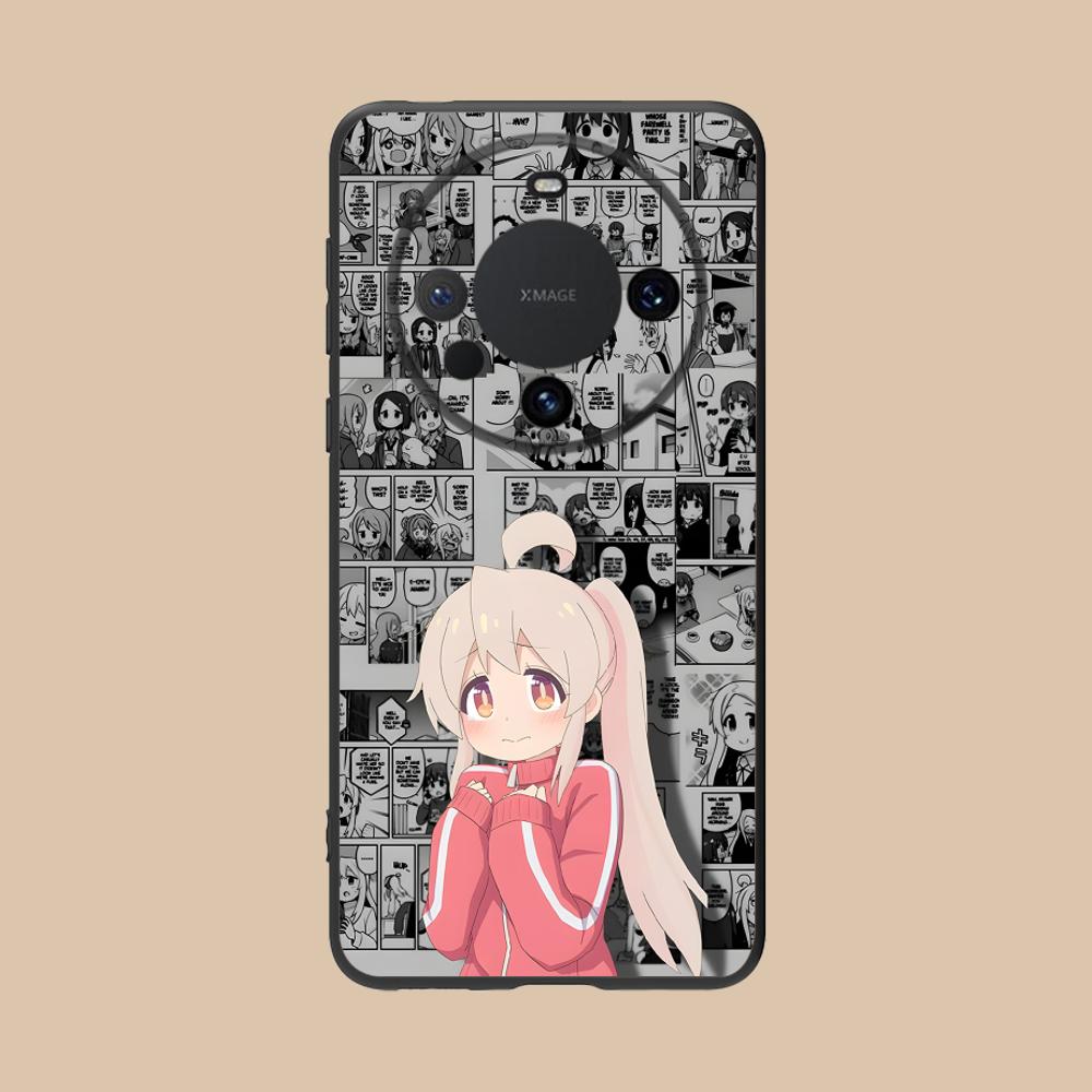 Anime Mahiro Oyama Onimai Handyhülle für Huawei Mate 60 50 40 30 20 10 Pro Plus Lite E 5G Bunte Druckabdeckung Hübsch Luxuriös