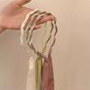 Women Headband Detachable Detachable Ribbon Bow Anti-Slip Thin Edges Hair Hoop Daily Wear Hair