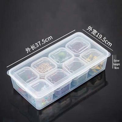 8-Compartment Divided Food Sample Retention Box