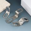 Motorcycle Exhaust Pipe Bracket Z/L-Shaped Stainless Steel Moto Modification Exhausts Pipe Clamps Fixed Bracket Accessory