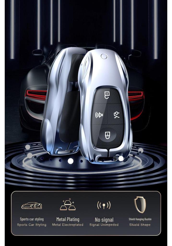 Cross-Border Key Case for Beijing BJ40, BJ30, X7, BJ60, BJ80, and BAIC EU5.