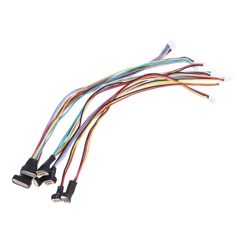 5Pcs GH1.25 Wt Latch 20cm Female Male Extension 26AWG Silicon Cable JST GHR-15V-S SSHL-002T-P0.2 Crimp 2-8P High Temp Resis Wire