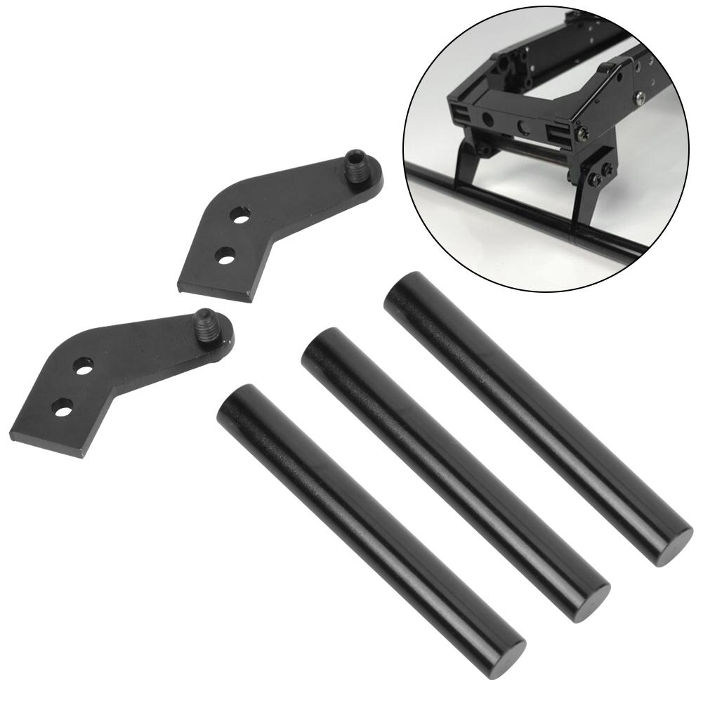 Metal Rear Bumper Upgrade Part Replacement Accessory Fit for 1 14 Tamiya RC CarBlack