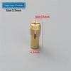 11Pcs/Lot Mini Drill Brass Collet Chuck For  Rotary Tool 0.5-3.2Mm Brass And Nut For  Accessories Set