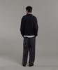 BLANKROOM V-Collar Knit_Charcoal