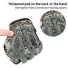 1 Pair Outdoor Half-Fing Protective Sports training Ποδηλασία Αντιολισθητικά γάντια ορειβασίας Εξοπλισμός κάμπινγκ