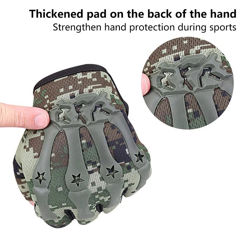 1 Pair Outdoor Half-Fing Protective Sports training Ποδηλασία Αντιολισθητικά γάντια ορειβασίας Εξοπλισμός κάμπινγκ