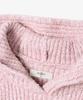 Yujen Eug Raglan Boucle Hoodie Knit_Pink