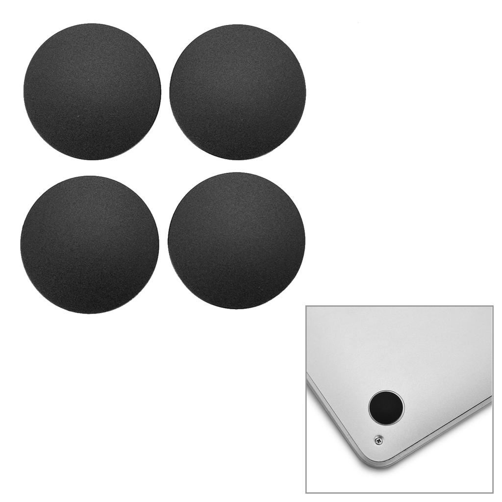 Silicone Bottom Case Foot Pads for Macbook PRO A1278 Black (4PCS