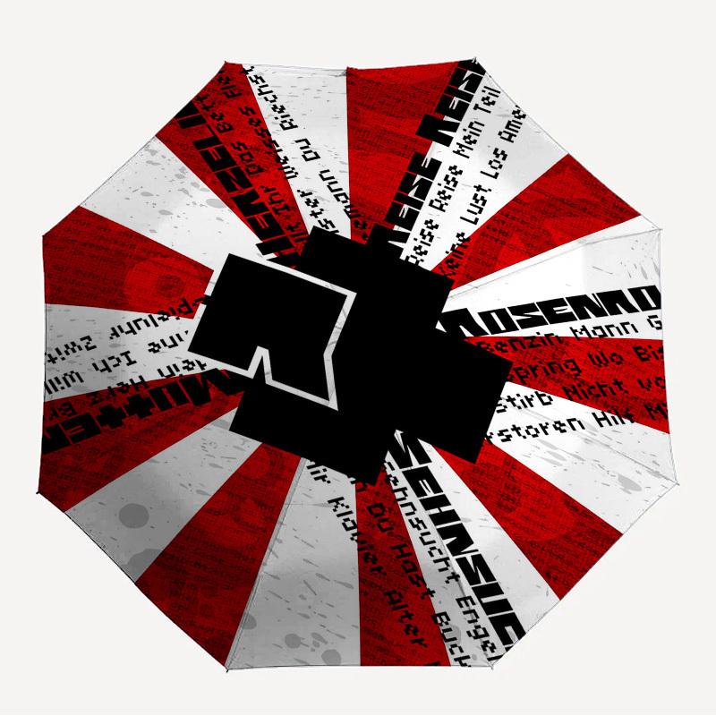 

1pc Rammstein Themed High-quality Umbrella,Automatic Opening and Closing Umbrella,Multi-functional Umbrella G0811008