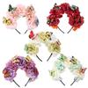 Vlinder Hoofddeksel Bloemenkroon Haarband Cosplay Fee Hoofdband Bruid Haaraccessoire