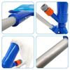 Swimming Pool White Suction Head, Reinforced Suction Head With Side Brush Manual Suction