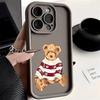 Cute Winter Bear Pattern Phone Case For Xiaomi Redmi Note 14 13 12 11 Pro Plus 4G 5G 12S 11S Redmi 15C 14C 13 Silicone Cover