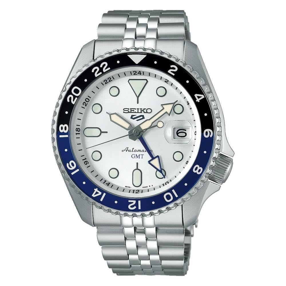 

SEIKO Analog White Dial Men s Stainless Steel Watch - SSK033K1, White, Classic