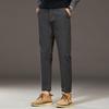 Playboy Men's Cropped Straight-Fit Casual Pants