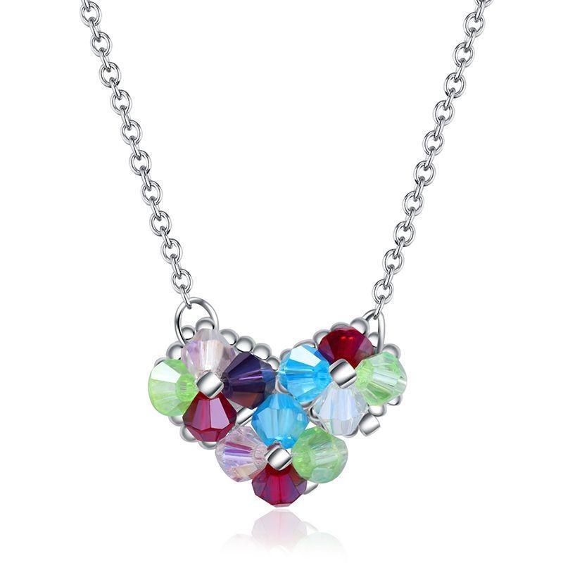 Delightful 2022 Heart Shaped Necklace Lovely Beaded Design Perfect For Casual And Formal Occasions
