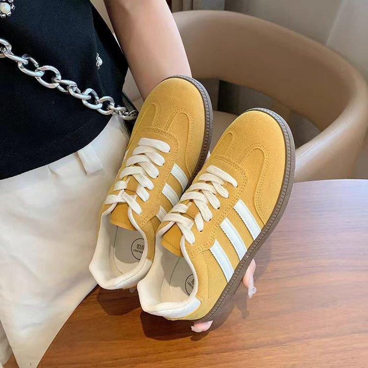 

МОДНЕ ВЗУТТЯ Чоловічі дихаючі спортивні кросівки Спортивне взуття для бігу Відкритий жіночий теніс Тренажер для тренажерного залу 40 жовтий