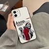 C-ASAP Rocky Rapper Phone Case Black Phone Case For IPhone 17/16/15/13/14 Pro Max/ 11Plus/X/Xr/Xs Max 13mini