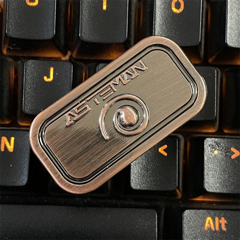 Whirlpool Three Layer Fidget Slider Adult EDC Metal Fidget Toy ADHD Hand Spinner Autism Anxiety Stress Relief Office Toys