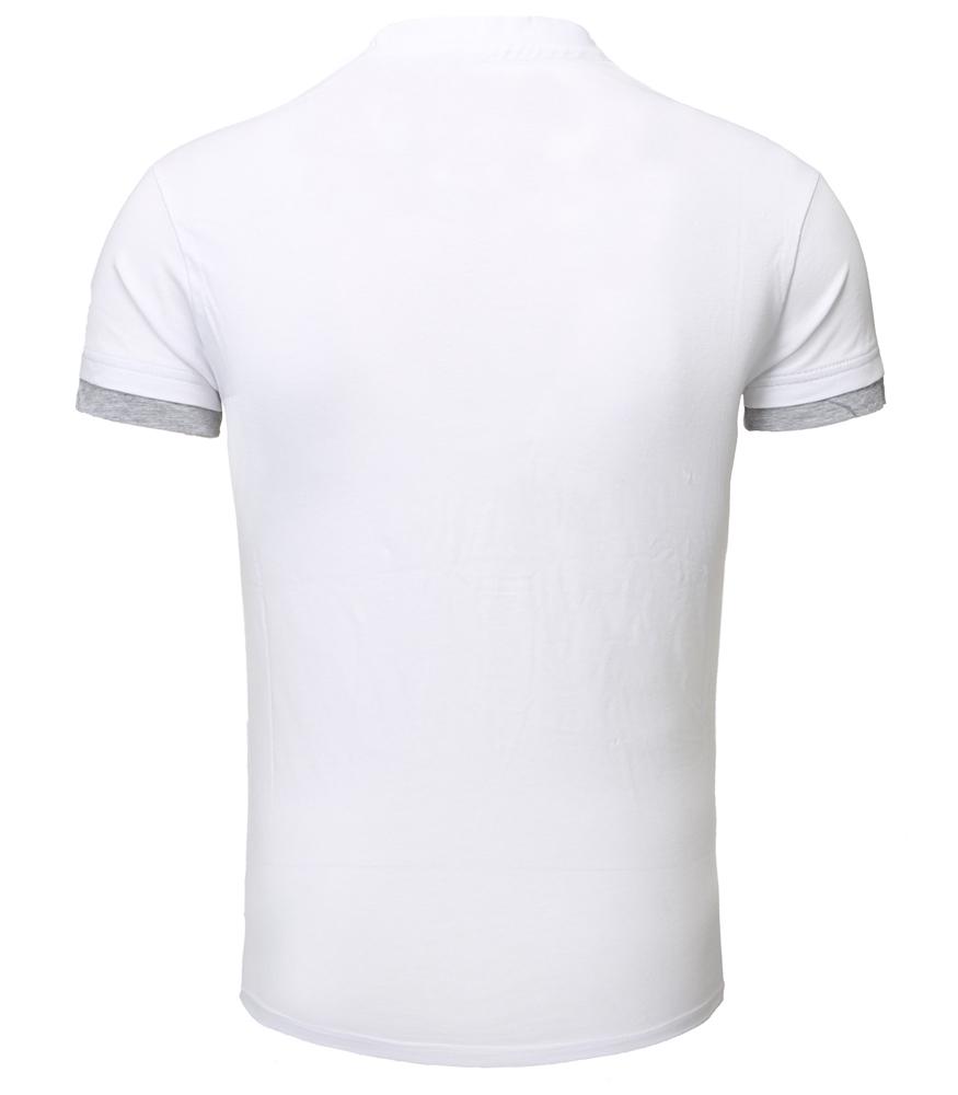 Модная футболка для мужчин Футболка 202 белая