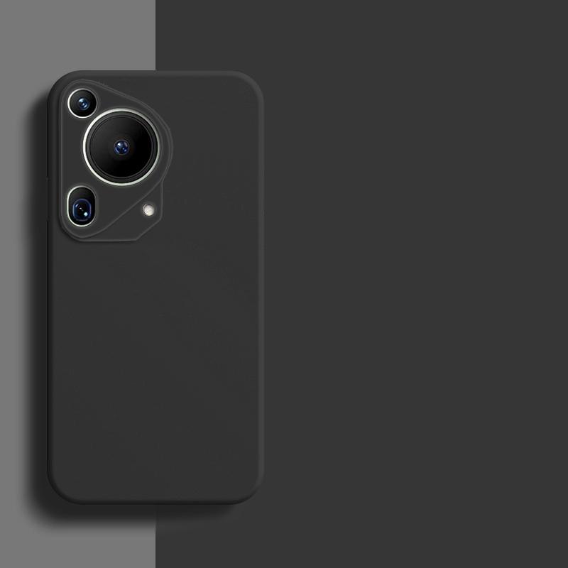 For Huawei Pura 70 Ultra Case Huawei Pura 70 Ultra Cover Soft Liquid Silicone Bumper Protective Phone Cases On Pura 70 Pro Plus