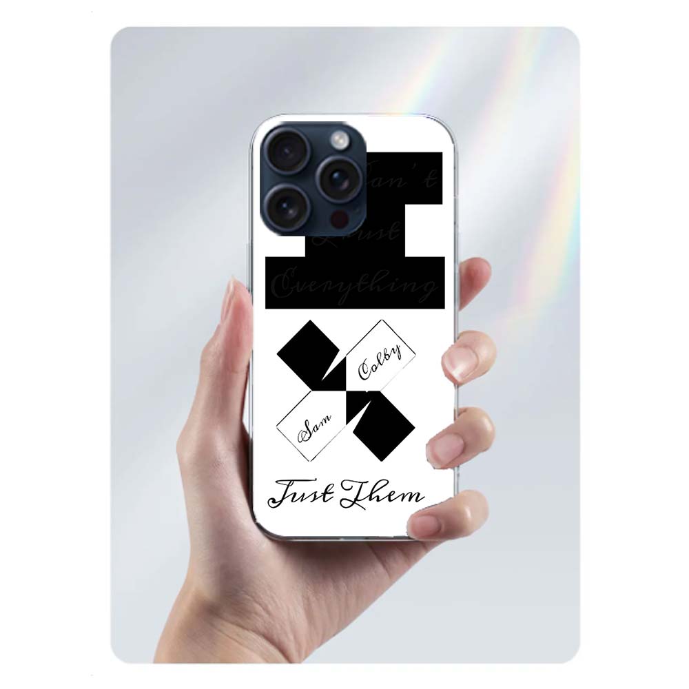 Sam and Colby XPLR Clear Phone Case For Iphone 17 Air 16 Pro Max 15 Pro 14 Plus 17E 16E 11 13 12 Mini Cover Cases Fundas Cell TP