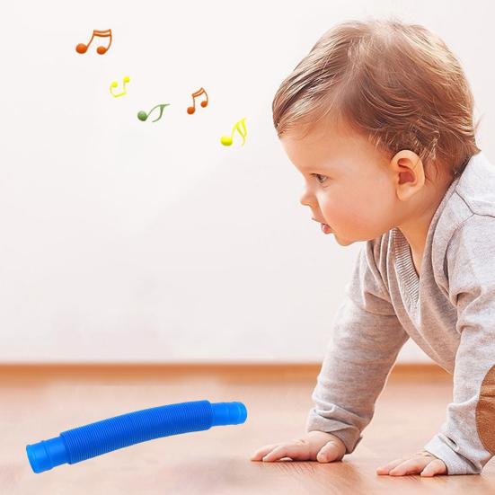 5ks barevná teleskopická trubice hračka pro úlevu od stresu transformace zdarma dekompresní natahovací trubice senzorická hračka pro děti, dospělí dárek
